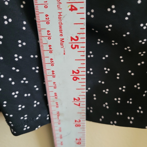 Sale 4/$25 Anne Klein | Black & White Ruched Wrap Front Tie Elegant Medium NWOT - Picture 8 of 8